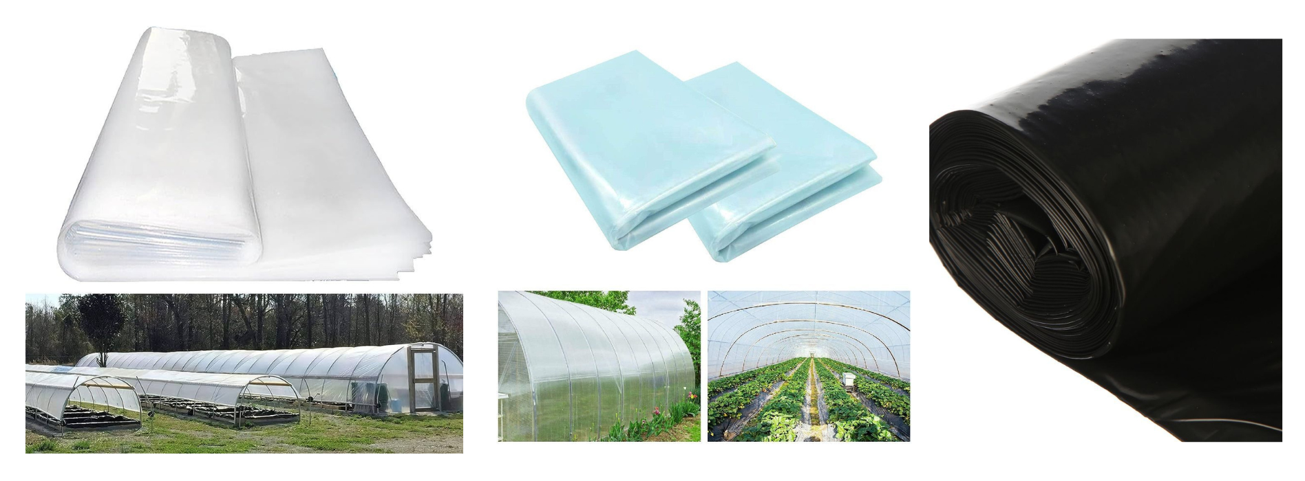 LDPE Black & Natural Color Tarpaulin